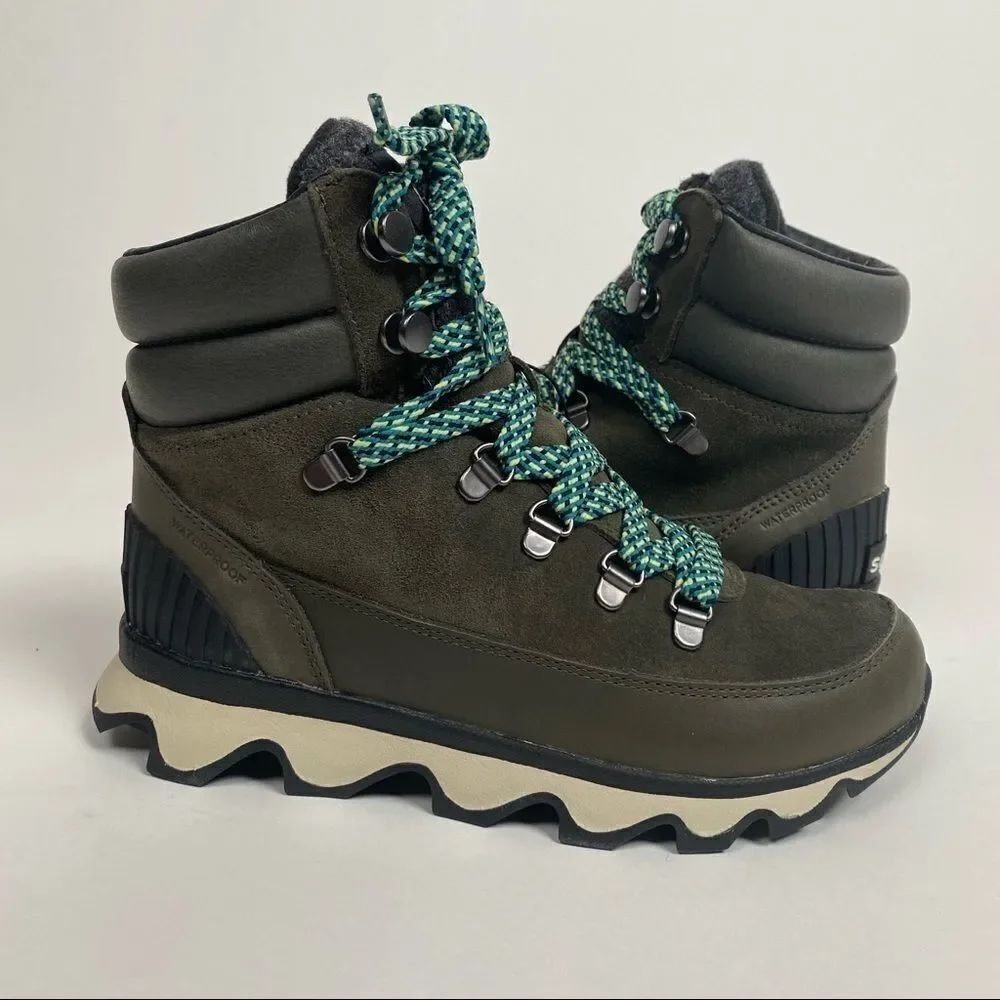 Sorel Kinetic Conquest Hiking Boots Alpine Tundra Quarry 5